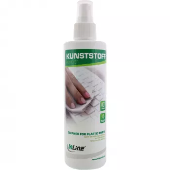 Tīrīšanas aerosols aprīkojumam InLine 43206 — tastatūru tīrītājs, 250 ml, zaļš/balts
