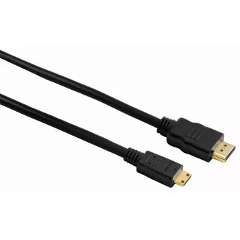 Hama HDMI kabelis 2m HDMI Type A (Standarta) – HDMI Type C (Mini) Melns