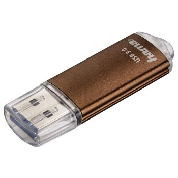 Hama Laeta, 128GB USB zibatmiņa USB Type-A 3.2 Gen 1 (3.1 Gen 1) Brūna