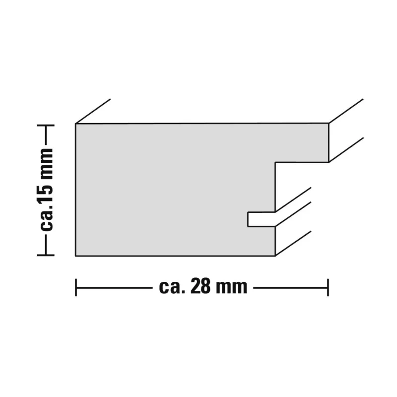 Foto rāmis Hama Chalet Single 150×200 mm brūns, pelēks
