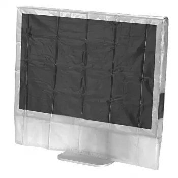 Hama 00113815 putekļu aizsargvāksnis plakanajiem monitoriem, caurspīdīgs