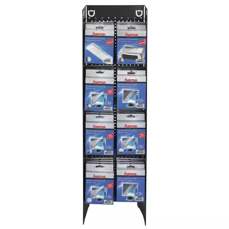Hama 00113815 putekļu aizsargvāksnis plakanajiem monitoriem, caurspīdīgs