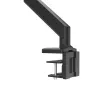 Hama 00118497 monitora stiprinājums / statīvs 88.9 cm (35 collas) Galds Melns