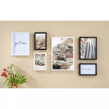 Hama Mix & Match foto rāmju komplekts Melns, Balts
