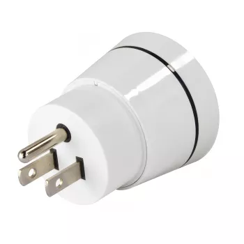 Hama 00223432 strāvas kontaktdakšas adapteris tips B uz tips C (Europlug)+tips F balts
