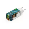 Hama 00125142 universāls sienas lādētājs 65W balts GaN ātrā uzlāde