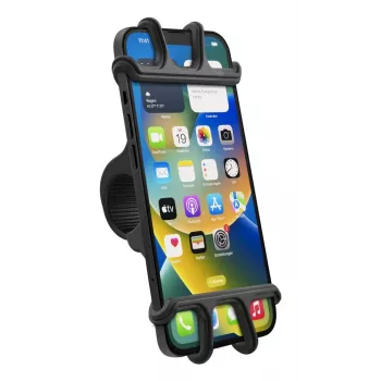 Hama Flexible pasīvais turētājs Mobilais telefons/Smartphone Melns
