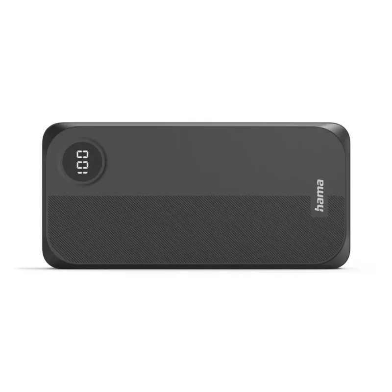 Hama 00201755 ārējais akumulators Lithium Polymer (LiPo) 20000 mAh Melns