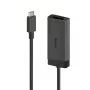 Hama 00202034 video kabeļa adapteris 0.15 m USB Type-C uz HDMI + DisplayPort Melns