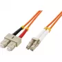 Techly SC/LC Multiplekss 50/125 OM2 5m optiskās šķiedras kabelis ILWL D5-SCLC-050