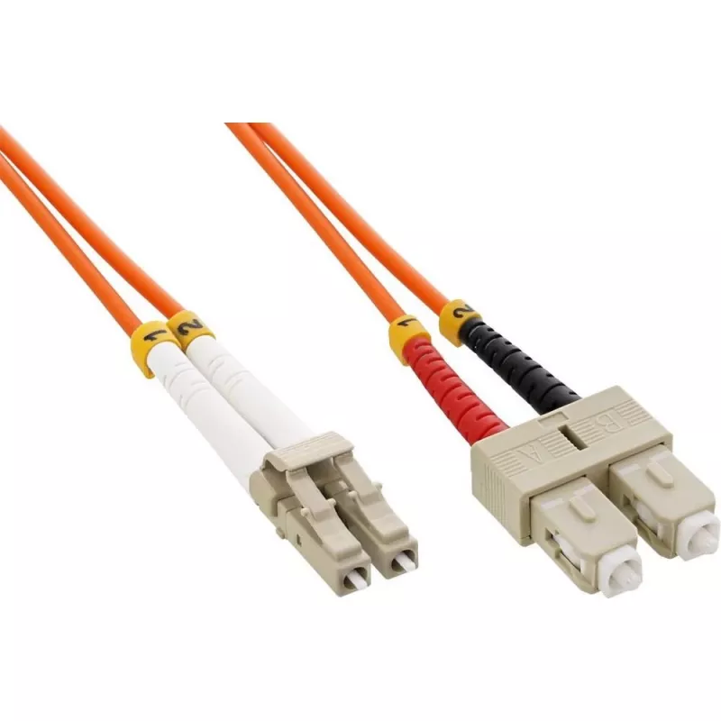 Techly SC/LC Multiplekss 50/125 OM2 5m optiskās šķiedras kabelis ILWL D5-SCLC-050
