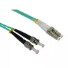 Techly ST/LC Multimode 50/125 OM3 1m šķiedras optikas kabelis ILWL D5-STLC-010/OM3