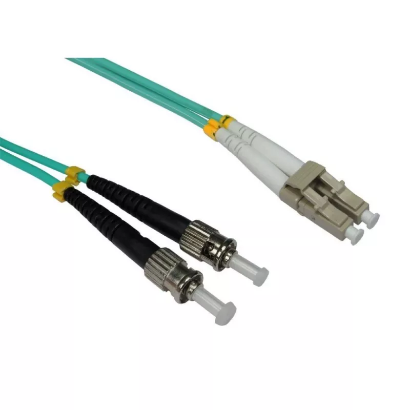 Techly ST/LC Multimode 50/125 OM3 1m šķiedras optikas kabelis ILWL D5-STLC-010/OM3