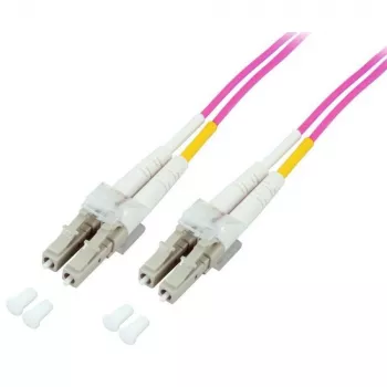 Techly LC/LC daudzmodu 50/125 OM4 20m optiskās šķiedras kabelis ILWL D5-LCLC-200/OM4