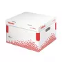 Esselte Archiving Container Speedbox FSC® Large, sarkans, balts, 520 g, 364 x 433 x 263 mm