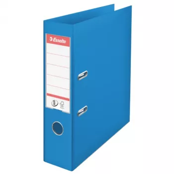 Esselte No.1 VIVIDA Lever Arch File PP, 30% pirmslietošanas pārstrādāta folija, A4, zila