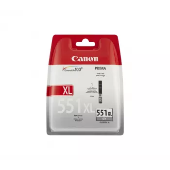 Canon CLI-551XL GY oriģināla pelēka tintes kasetne (XL) 1 gab.