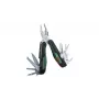 Bosch 1 600 A02 Z98 Daudzfunkciju knaibles ar 16 instrumentiem, kabatas izmērs, melns/zaļš