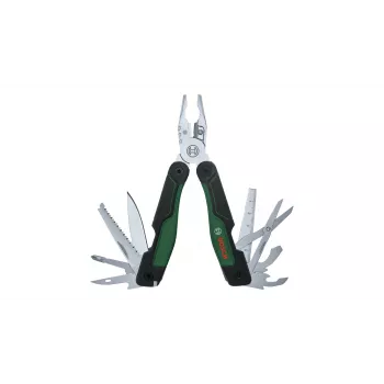 Bosch 1 600 A02 Z98 Daudzfunkciju knaibles ar 16 instrumentiem, kabatas izmērs, melns/zaļš