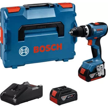 Bosch GSR 18V-65 Professional bezvadu urbjskrūvgriezis 2100 RPM 1.06 kg Melns, Zils