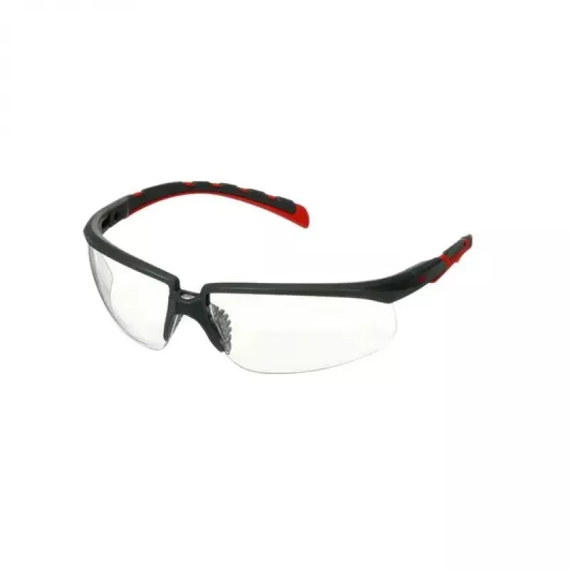 3M S2001SGAF-RED aizsargbrilles, plastmasa, pelēka/sarkana