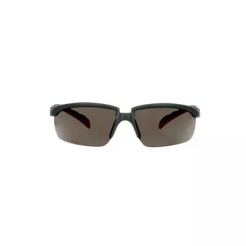 Aizsargbrilles 3M S2002SGAF-RED, plastmasa, pelēka/sarkana