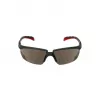 Aizsargbrilles 3M S2002SGAF-RED, plastmasa, pelēka/sarkana