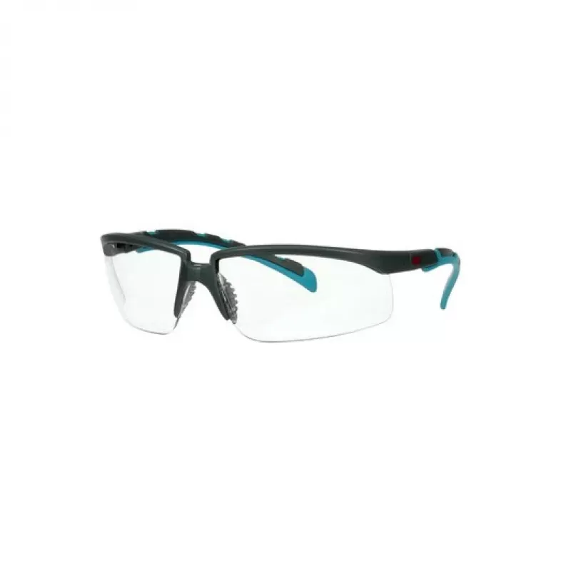 Aizsargbrilles 3M S2001SGAF-BGR plastmasas, zilas, pelēkas