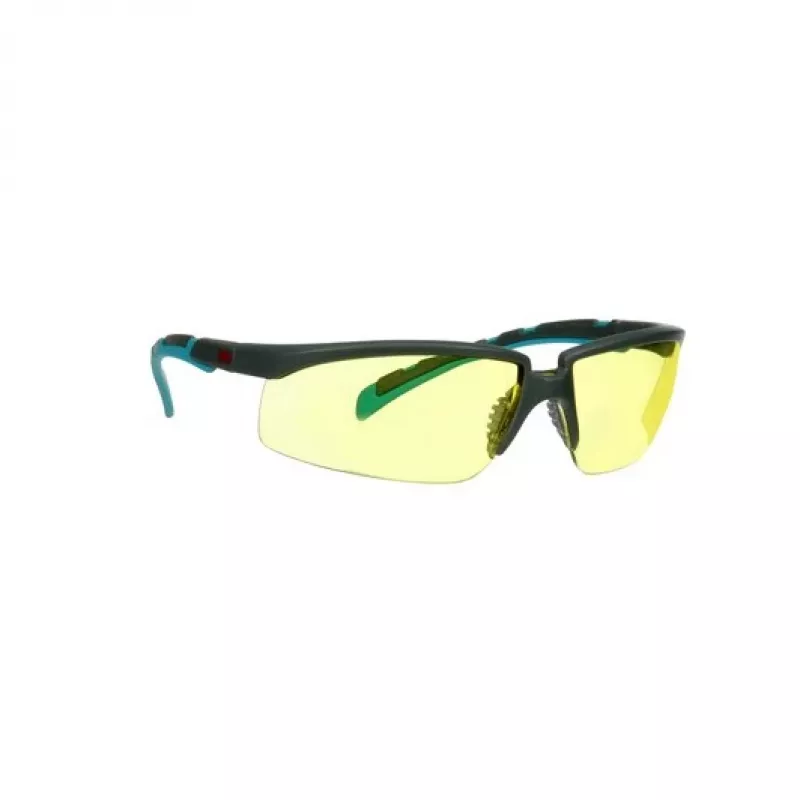 Aizsargbrilles 3M S2003SGAF-BGR, plastmasa, zili/pelēki rāmji