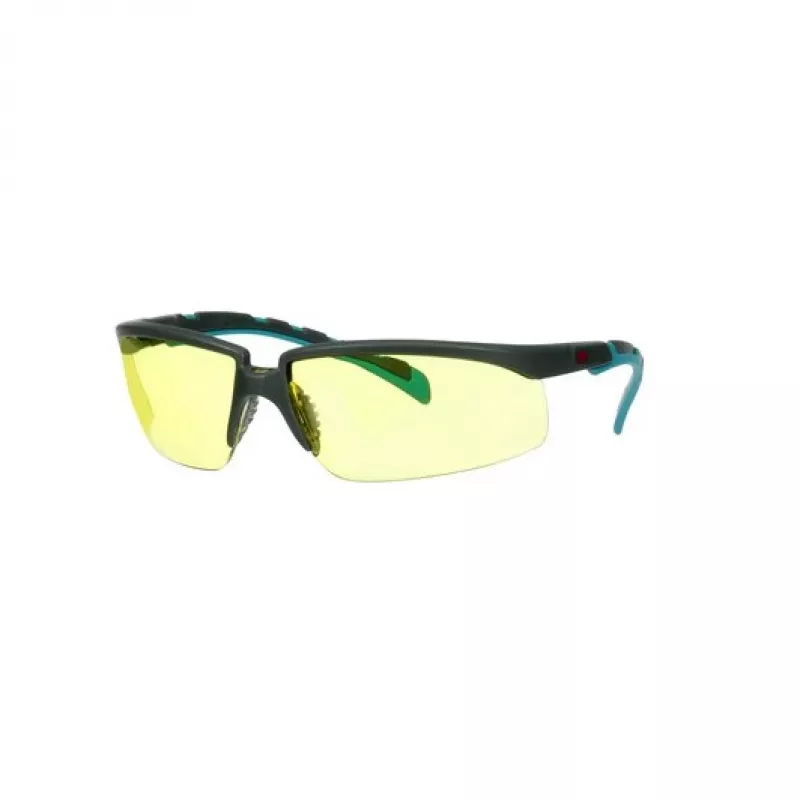 Aizsargbrilles 3M S2003SGAF-BGR, plastmasa, zili/pelēki rāmji