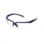 3M S2001ASP-BLU drošības brilles ar regulējamiem deniņiem, zilas/pelēkas
