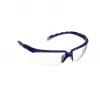 3M S2001ASP-BLU drošības brilles ar regulējamiem deniņiem, zilas/pelēkas