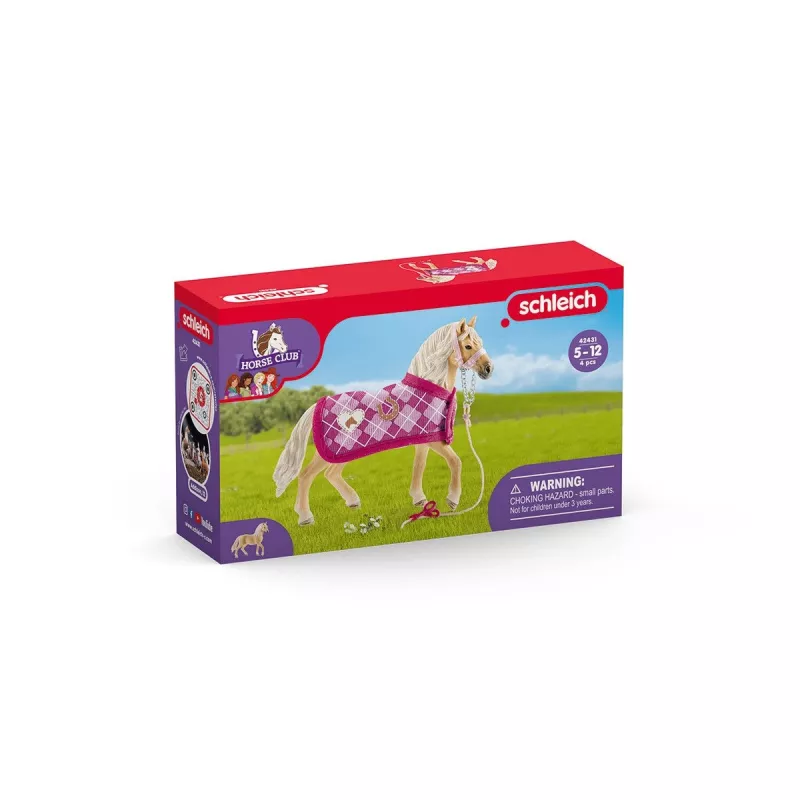 schleich HORSE CLUB Sofijas modes radījums, Zirgi, 5 gadi, Brūns, Rozā