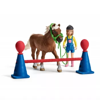Schleich Pony Agility Training komplekts