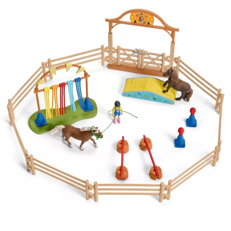 Schleich Pony Agility Training komplekts