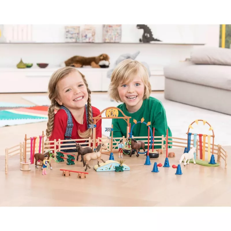 Schleich Pony Agility Training komplekts