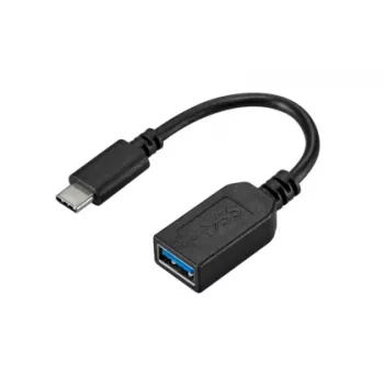 Fujitsu S26391-F6058-L100 USB kabelis USB C uz USB A Melns