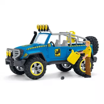 schleich Dinozauri Bezceļu transportlīdzeklis ar dinozauru posteni