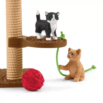 Spēļu komplekts Schleich FARM WORLD Rotaļas mīļiem kaķiem