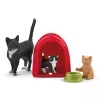 Spēļu komplekts Schleich FARM WORLD Rotaļas mīļiem kaķiem