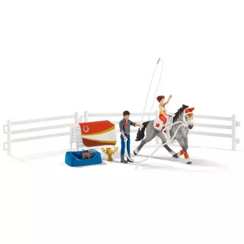 Schleich HORSE CLUB Mia's vaulting riding set rotaļlietu komplekts
