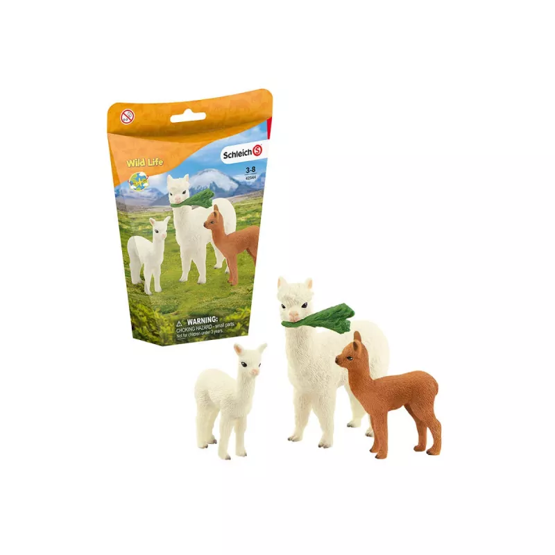 Schleich WILD LIFE Alpaku komplekts