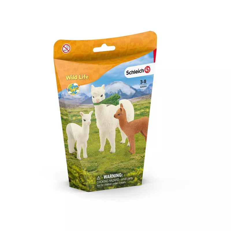 Schleich WILD LIFE Alpaku komplekts