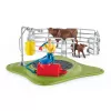 Schleich FARM WORLD Happy Cow Wash – mazgāšanas komplekts