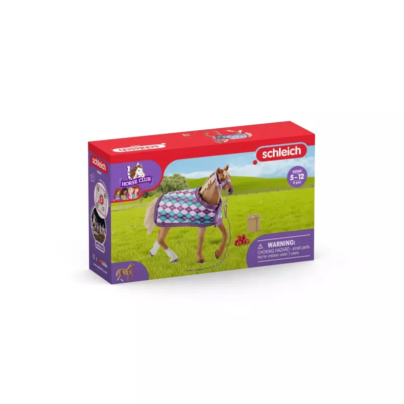 Schleich zirgs English Thoroughbred ar segu 42360