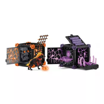 Schleich BattleCave Arena Lava vs. Shadow daudzkrāsains piedzīvojumu komplekts