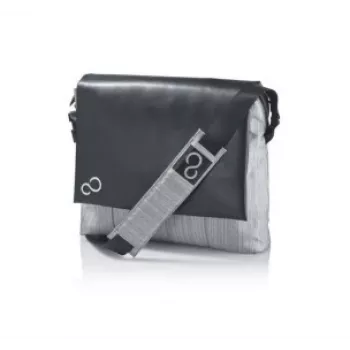 FUJITSU S26391-F1194-L171 Messenger soma klēpjdatoram 35,6 cm (14 inch), poliesters, 1 nodalījums, 570 g, melna/pelēka