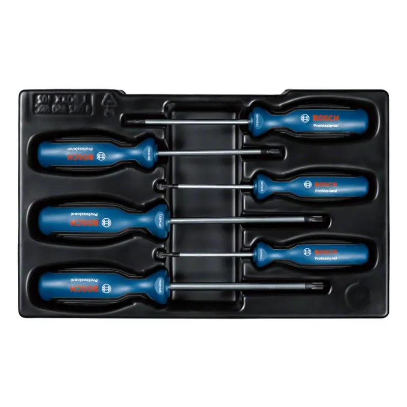 Bosch Professional 6-daļīgs Torx skrūvgriežu komplekts