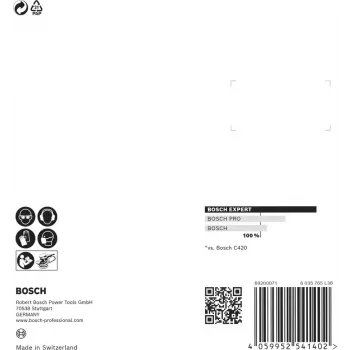 Bosch 2 608 900 812 slīpēšanas loksne koksnei un krāsotām virsmām 125 mm, 6 gab.
