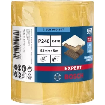 Bosch 2 608 900 907 slīpēšanas rullis manuālai slīpēšanai 93 mm x 5 m